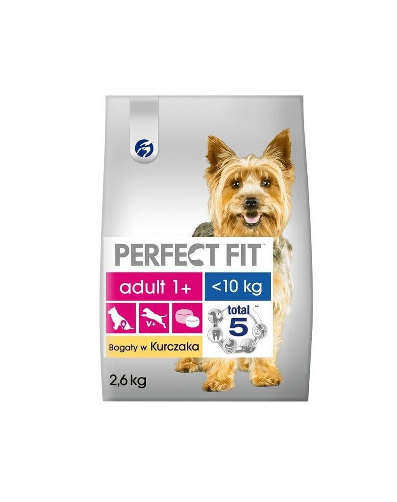 Perfect Fit väikest tõugu koertele kanaga, 3x2,6 kg hind ja info | Koerte kuivtoit ja krõbinad | hansapost.ee