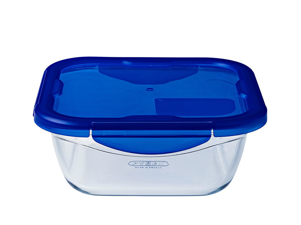 Pyrex kuumakindel konteiner Cook & Go, 21,6x21,6 cm, 1,9 l hind ja info | Küpsetusnõud ja tarvikud | hansapost.ee