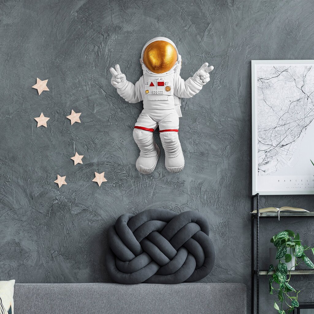 Riputatav seinakaunistus Peace Sign Astronaut 47 cm hind ja info | Sisustuselemendid | hansapost.ee