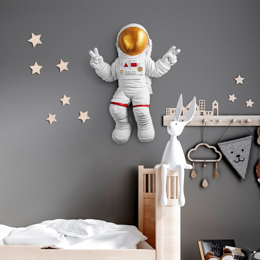 Riputatav seinakaunistus Peace Sign Astronaut 47 cm hind ja info | Sisustuselemendid | hansapost.ee