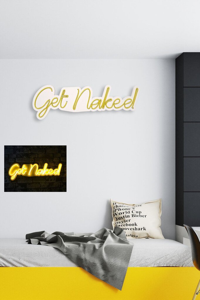 Valgustatud kaunistus Get Naked, 20 cm hind ja info | Sisustuselemendid | hansapost.ee