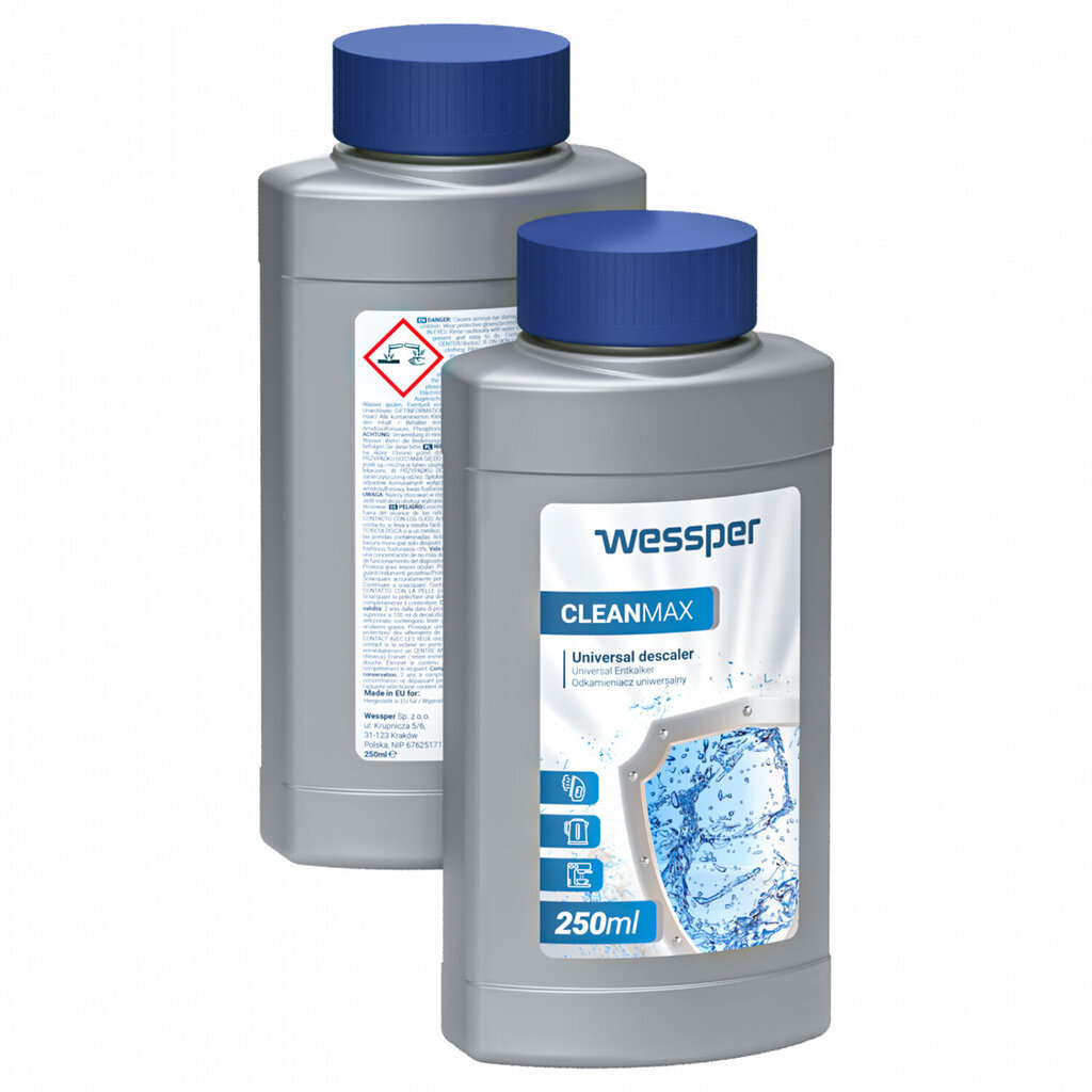 Wessper Clean Max 250 ml цена и информация | Puhastusvahendid | hansapost.ee