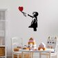 Wallity metalinė sienų dekoracija Banksy-13-1, 105 cm hind ja info | Sisustuselemendid | hansapost.ee