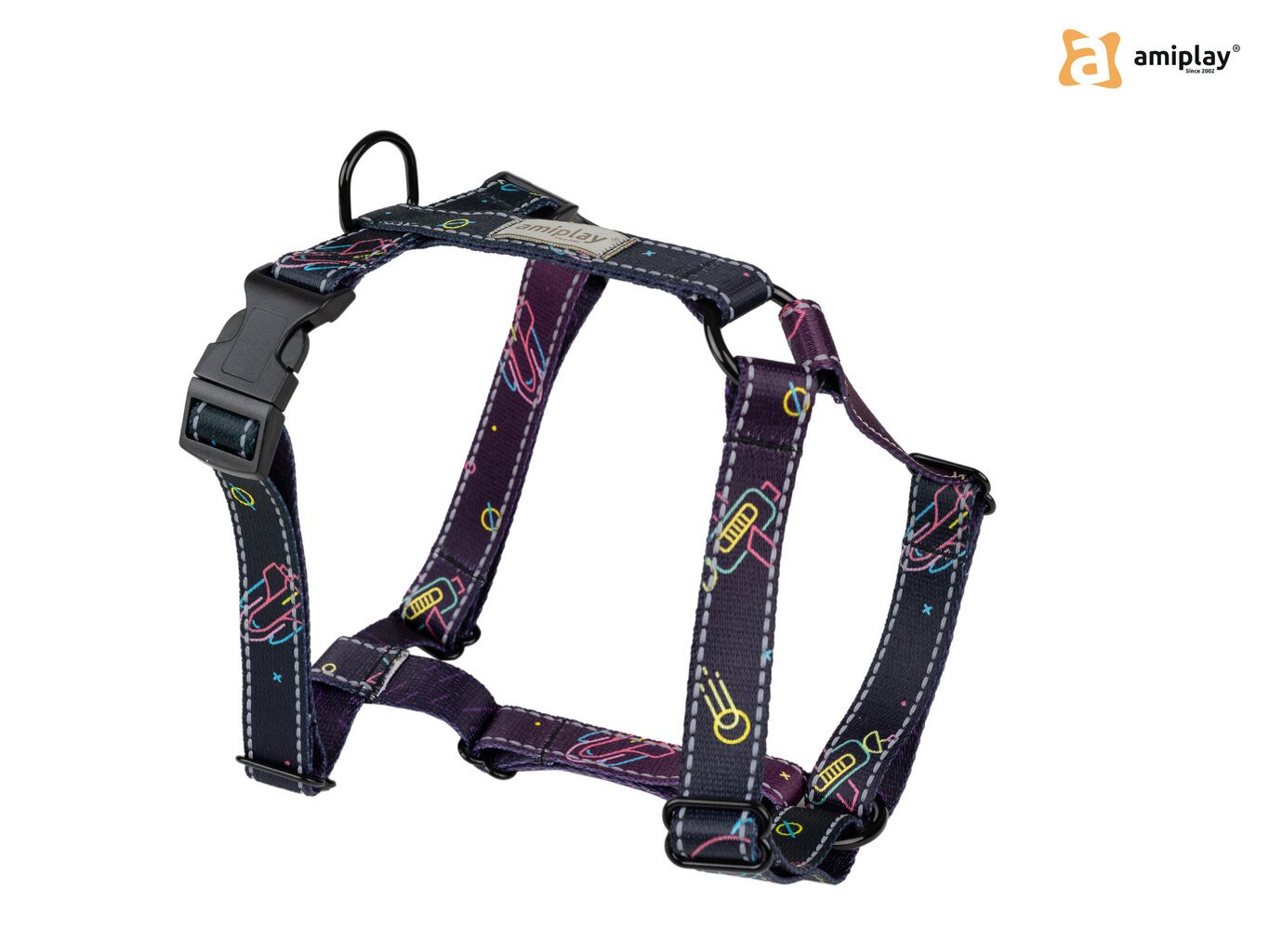 Traksid koertele Harness Guard BeSpace Neon, erinevaid värve hind ja info | Koerte kaelarihmad ja traksid | hansapost.ee