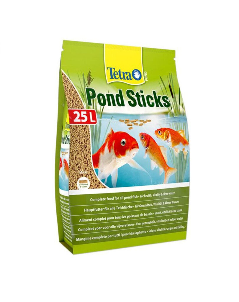 Kalatoit Tetra Pond Sticks, 25 l цена и информация | Kalade toit | hansapost.ee