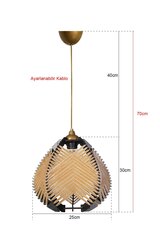 Rippvalgusti YL224 цена и информация | Потолочный светильник, 38 x 38 x 24 см | hansapost.ee