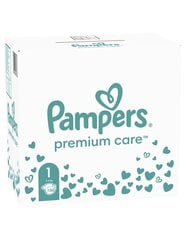 Pampers Premium Care Teipmähkmed, Suurus 1, 156 Mähet, 2-5 kg цена и информация | Пеленки | hansapost.ee