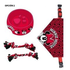 Набор игрушек и ухода для собак Cerda For Fan Pets Minnie Mouse, красный цвет цена и информация | Ошейники, подтяжки для собак | hansapost.ee