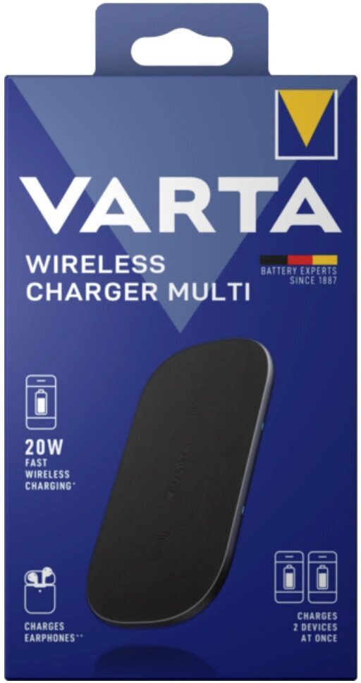 Varta Wireless Charger Multi hind ja info | Laadijad mobiiltelefonidele | hansapost.ee