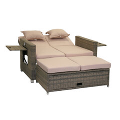 Двухместная кровать для улицы Bahia Twin цена и информация | Лежаки | hansapost.ee