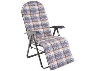 Подушка для кресла Patio Galaxy Plus 4 / 8 cm F001-06PB, серая цена и информация | Подушки, наволочки, чехлы | hansapost.ee