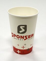 Чашка для питья Sponser, белый цвет цена и информация | Другие аксессуары для велосипеда | hansapost.ee
