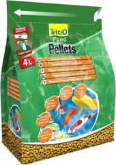 Корм для рыб Tetra Pond Pellets, 4 л цена и информация | Корм для живой рыбы | hansapost.ee