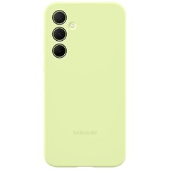 Чехол Samsung Silicone Cover для Galaxy A35 5G лайм цена и информация | Чехлы для телефонов | hansapost.ee