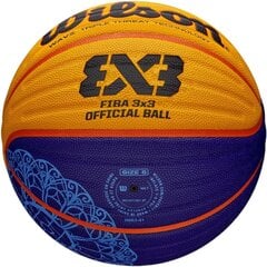 Korvpall 3x3 Wilson Fiba Paris 2024, suurus 6 hind ja info | Korvpallid | hansapost.ee