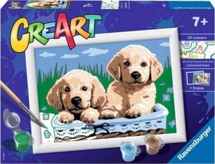 Набор для раскрашивания по номерам Ravensburger CreArt Успокойся цена и информация | Живопись по номерам | hansapost.ee