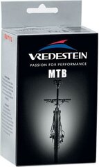 Велосипедная камера Vredestein MTB 26/27,5 x 1.75-2.35 (47/60-559/584), чёрная цена и информация | Покрышки, шины для велосипеда | hansapost.ee