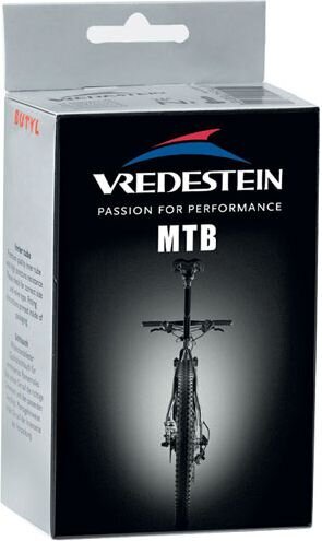 Jalgratta kaamera Vredestein MTB 26/27,5 x 1.75-2.35 (47/60-559/584), must цена и информация | Jalgratta sisekummid ja rehvid | hansapost.ee