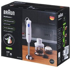 Braun MQ10202MWH цена и информация | Блендеры, измельчители | hansapost.ee