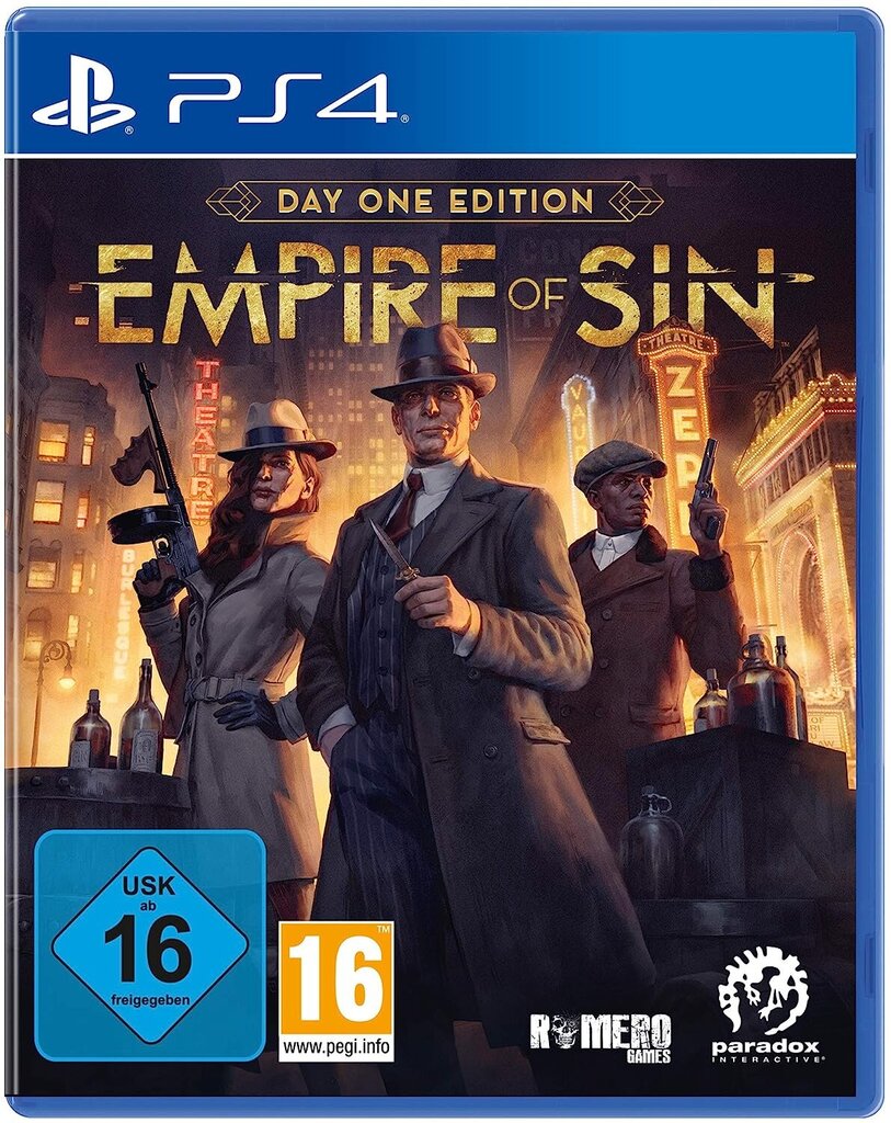Empire of Sin Day One Edition, PlayStation 4 hind ja info | Konsooli- ja arvutimängud | hansapost.ee