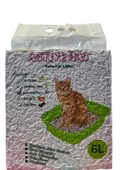 Paakuv kassiliiv Active Cat Tofu lavendlilõhnaline, 6L цена и информация | Наполнители для кошачьих туалетов | hansapost.ee