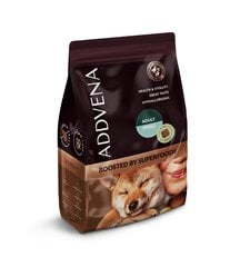 Addvena Boosted by Superfoods väikest tõugu koertele koos uluki-, küüliku- ja veiselihaga, 2,5 kg hind ja info | Koerte kuivtoit ja krõbinad | hansapost.ee