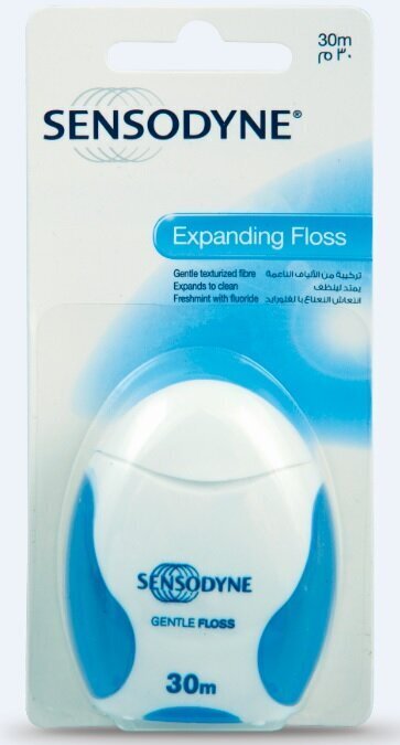 Hambaniit Sensodyne Gentle Floss 30 m hind ja info | Hambaharjad, hampapastad ja suuloputusvedelikud | hansapost.ee