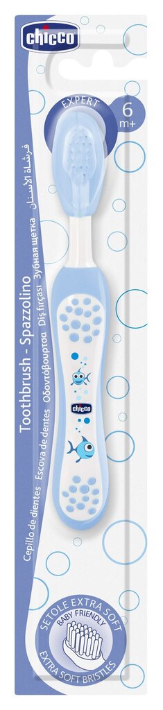 Laste hambahari Chicco, sinine hind ja info | Hambaharjad, hampapastad ja suuloputusvedelikud | hansapost.ee