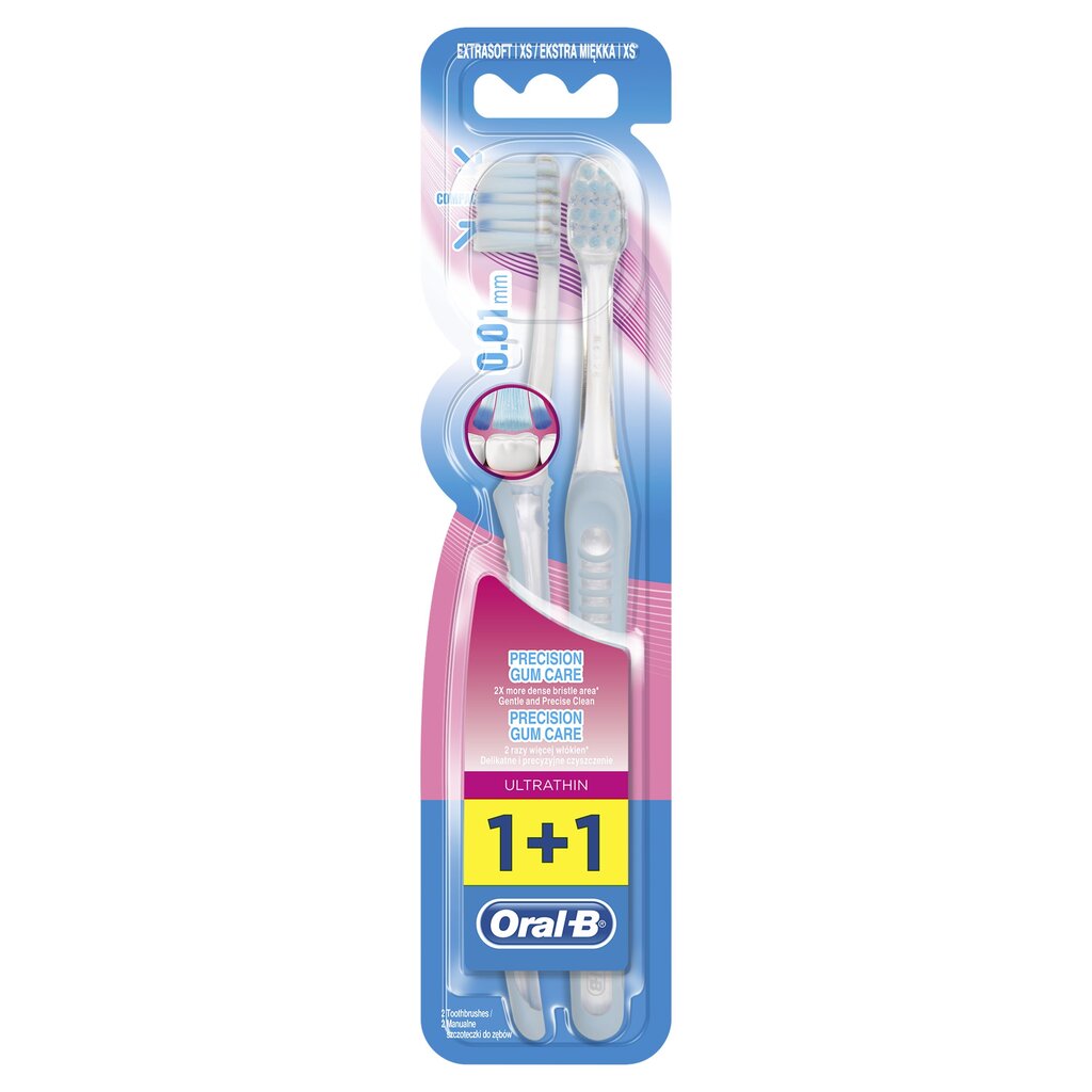 Hambahari Oral-B Complete Ultra Thin Double цена и информация | Hambaharjad, hampapastad ja suuloputusvedelikud | hansapost.ee