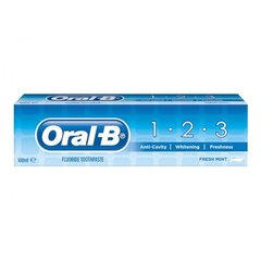 Hambapasta Oral-B 123 Fresh Mint 100 ml hind ja info | Hambaharjad, hampapastad ja suuloputusvedelikud | hansapost.ee