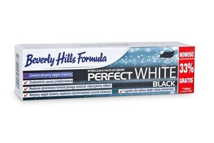 Valgendav hambapasta Beverly Hills Perfect White Black 100 ml hind ja info | Hambaharjad, hampapastad ja suuloputusvedelikud | hansapost.ee