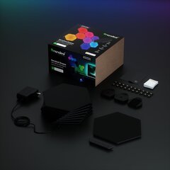 Nanoleaf Shapes Ultra Black Hexagon Starter Kit hind ja info | Nanoleaf Valgustid ja lambid | hansapost.ee