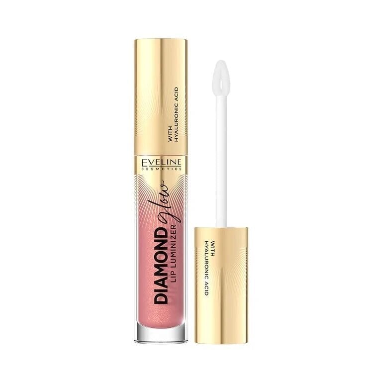 Hüaluroonhappega huuleläige Diamond Glow Lip Luminizer 04 Vaarika sorbett 4,5 ml hind ja info | Huulekosmeetika | hansapost.ee