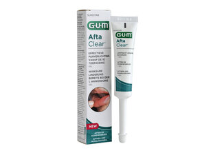 GUM AFTACLEAR SUUÕÕNE HAAVANDITE GEEL 10ML price and information | Toothbrushes, toothpastes and mouthwashes | hansapost.ee