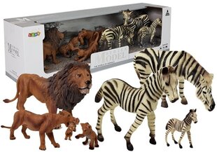 Kujukesed Loomad Safari Sebrad Lõvi Lõvi Lõvipojad hind ja info | Mänguasjad tüdrukutele | hansapost.ee