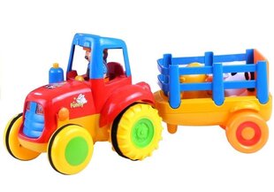 Traktori haagised ja loomad hind ja info | Beebide mänguasjad | hansapost.ee
