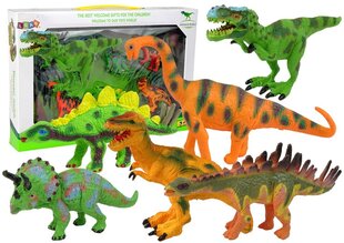 Dinosauruste figuuride komplekt, mudelid, 6 osa, tarvikud hind ja info | Mänguasjad poistele | hansapost.ee