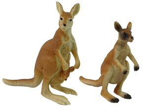Набор из 2 фигурок кенгуру Кенгуру Животные мира цена и информация | Игрушки для мальчиков | hansapost.ee