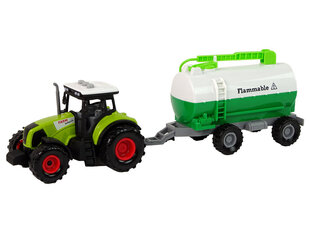 Детский трактор с прицепом-цистерной-вагон-ферма цена и информация | Игрушки для мальчиков | hansapost.ee
