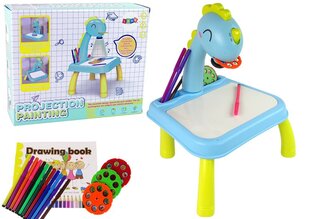 Проектор для доски Проектор для обучения рисованию синего динозавра цена и информация | Развивающие игрушки для детей | hansapost.ee
