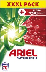 Ariel +Ultra Oxi Effect стиральный порошок, 3,85 кг цена и информация | Моющие средства | hansapost.ee