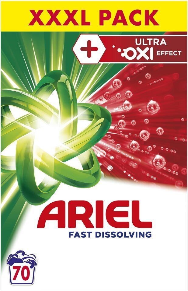 Ariel +Ultra Oxi Effect pesupulber, 3,85 kg hind ja info | Pesuvahendid | hansapost.ee