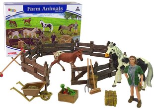 Набор фермерских фигурок для сборки деревянных фермерских лошадей цена и информация | Игрушки для девочек | hansapost.ee