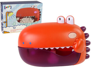Игрушка для ванны "Динозавр" с красными мыльными пузырями, на батарейках цена и информация | Игрушки для малышей | hansapost.ee