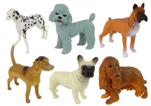 Набор из 6 фигурок собак Статуэтка чистокровных собак цена и информация | Игрушки для мальчиков | hansapost.ee