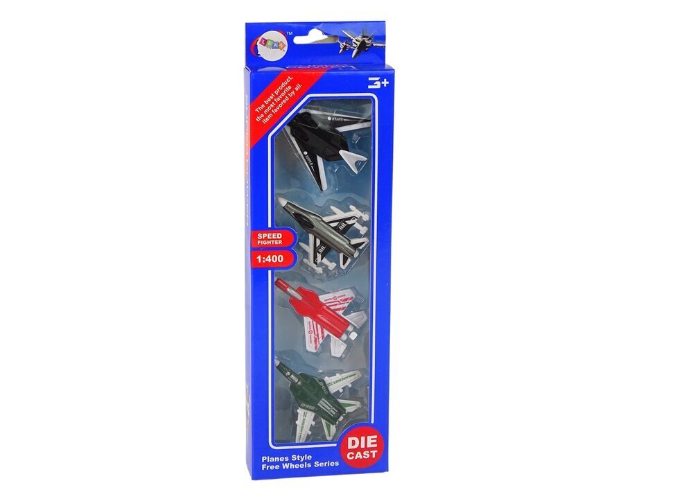 Komplekt Airplanes Jets 1:400 4 tk цена и информация | Mänguasjad poistele | hansapost.ee