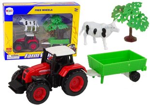 Набор для перевозки коров на ферме, тракторный прицеп 1:64 цена и информация | Игрушки для мальчиков | hansapost.ee