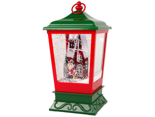 Рождественские фонарики падают снег красный и зеленый цена и информация | Декорации | hansapost.ee