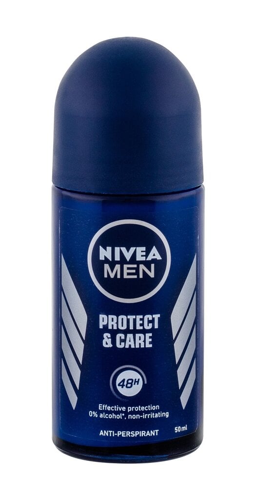 Rulldeodorant Nivea Protect & Care meestele 50 ml цена и информация | Deodorandid | hansapost.ee
