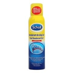 Sprei jaladeodorant Scholl 3in1 Do stop 150 ml hind ja info | Deodorandid | hansapost.ee